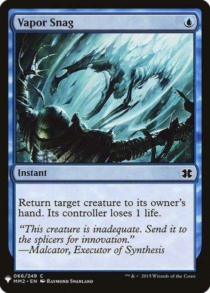 Vapor Snag, The List Reprints 66
