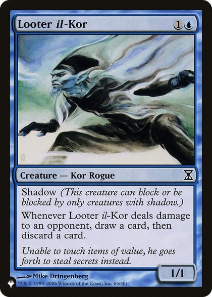 Looter il-Kor, The List Reprints 66/301