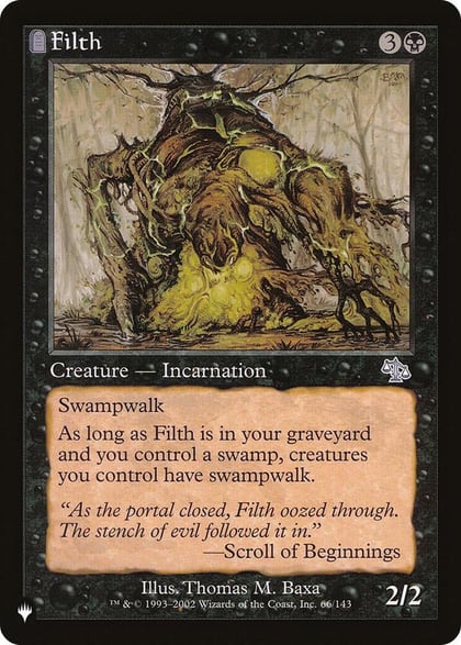 Filth, The List Reprints 66/143