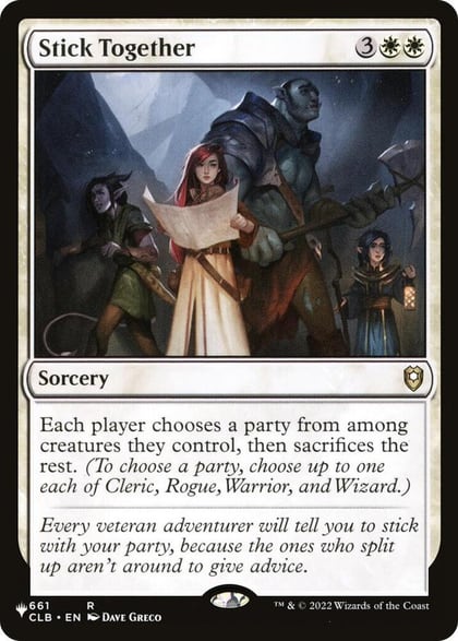 Stick Together, The List Reprints 661