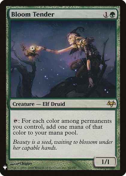 Bloom Tender, The List Reprints 66