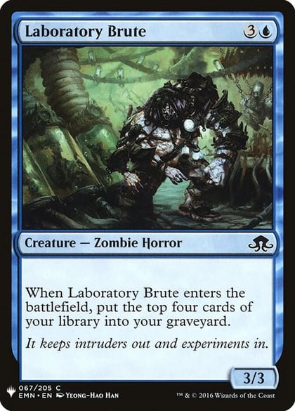 Laboratory Brute, The List Reprints 67