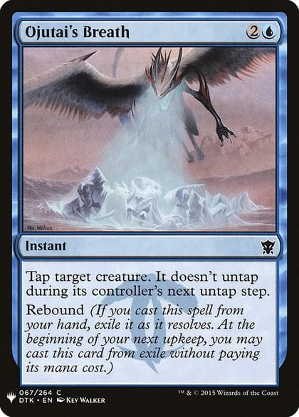 Ojutai's Breath, The List Reprints 67