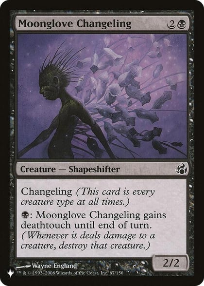 Moonglove Changeling, The List Reprints 67/150