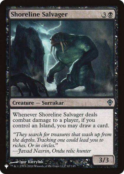 Shoreline Salvager, The List Reprints 67/145