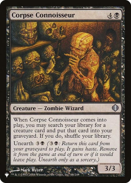 Corpse Connoisseur, The List Reprints 68/249