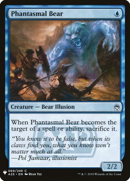 Phantasmal Bear, The List Reprints 69