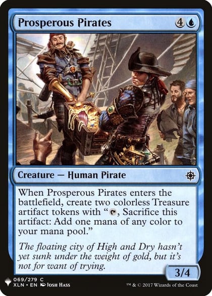 Prosperous Pirates, The List Reprints 69