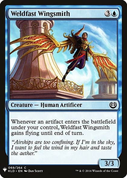 Weldfast Wingsmith, The List Reprints 69
