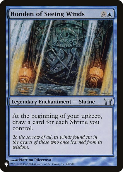 Honden of Seeing Winds, The List Reprints 69/306