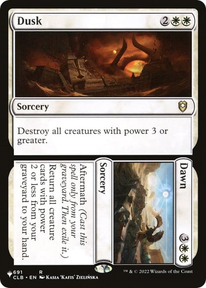 Dusk // Dawn, The List Reprints 691