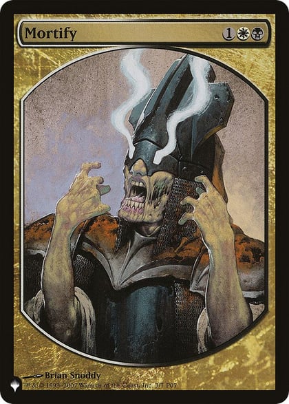Mortify (P07), The List Reprints 7-Mar