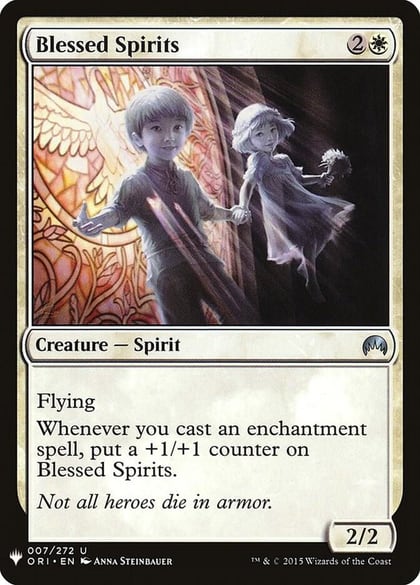 Blessed Spirits, The List Reprints 7