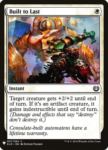 Built to Last, The List Reprints 7