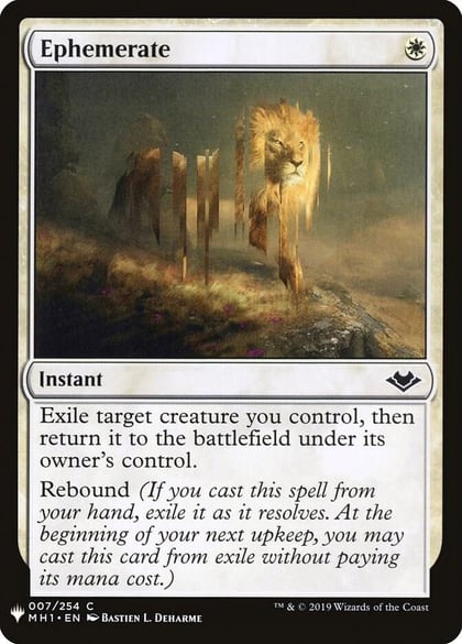 Ephemerate, The List Reprints 7