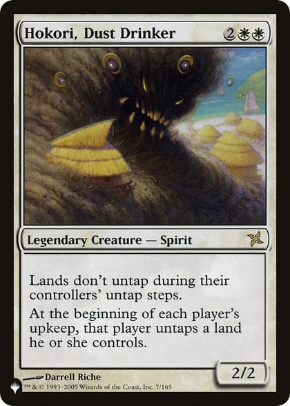 Hokori, Dust Drinker, The List Reprints 7/165