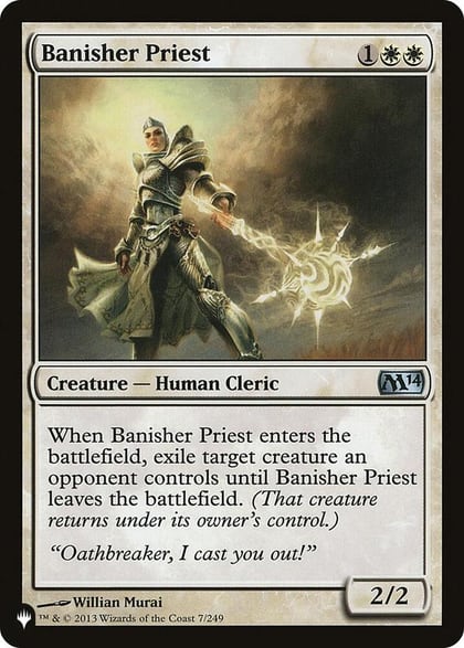 Banisher Priest, The List Reprints 7/249