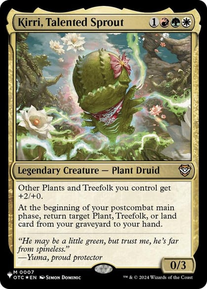 Kirri, Talented Sprout, The List Reprints 7