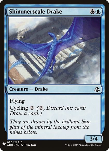 Shimmerscale Drake, The List Reprints 70