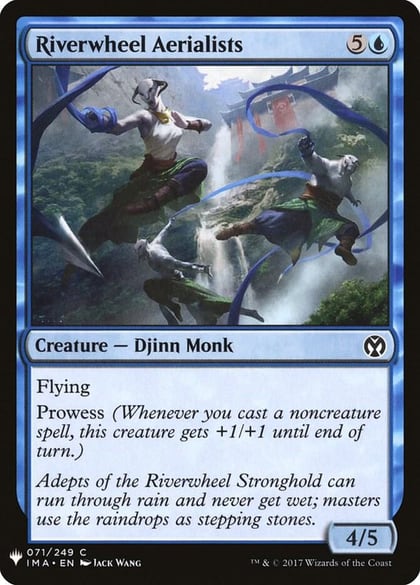 Riverwheel Aerialists, The List Reprints 71