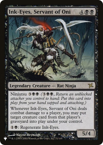 Ink-Eyes, Servant of Oni, The List Reprints 71/165