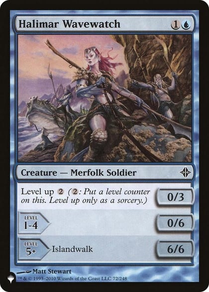 Halimar Wavewatch, The List Reprints 72/248