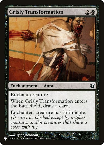 Grisly Transformation, The List Reprints 74/165