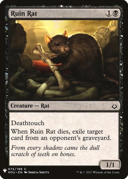 Ruin Rat, The List Reprints 75