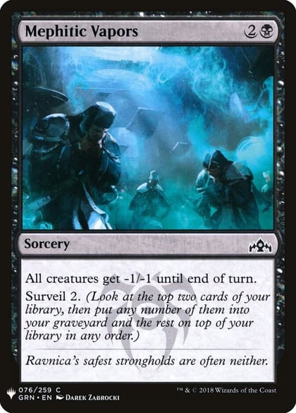 Mephitic Vapors, The List Reprints 76