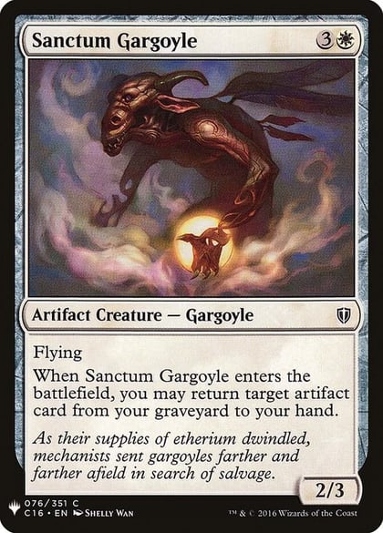 Sanctum Gargoyle, The List Reprints 76