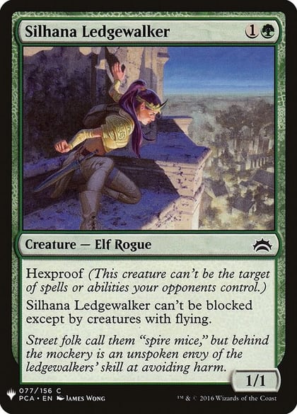 Silhana Ledgewalker, The List Reprints 77