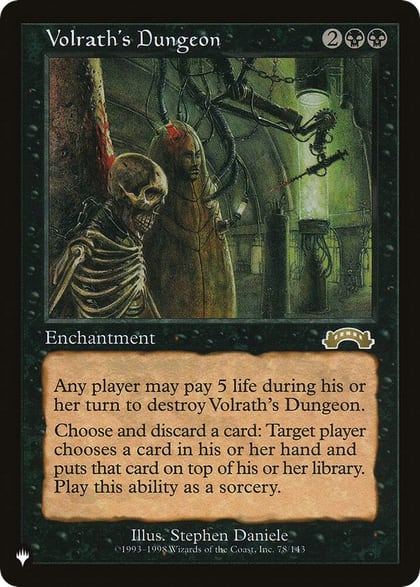 Volrath's Dungeon, The List Reprints 78/143