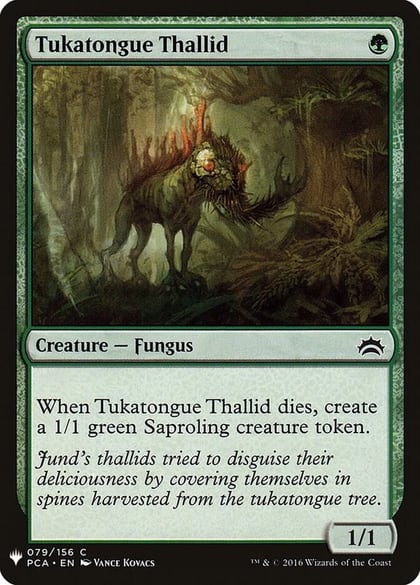 Tukatongue Thallid, The List Reprints 79