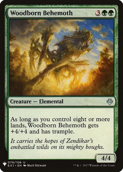 Woodborn Behemoth, The List Reprints 79
