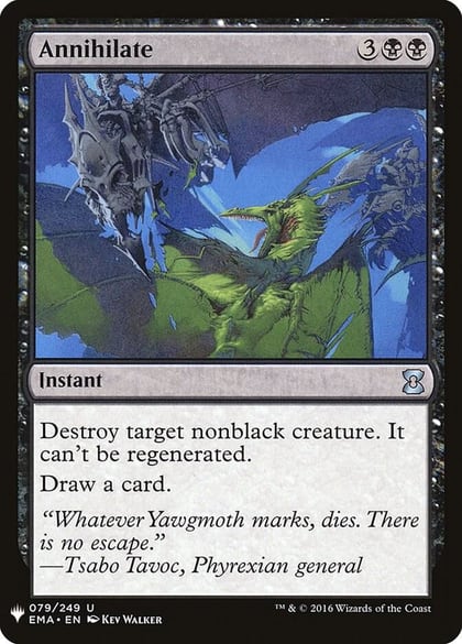 Annihilate, The List Reprints 79