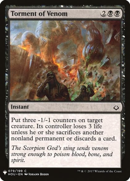 Torment of Venom, The List Reprints 79