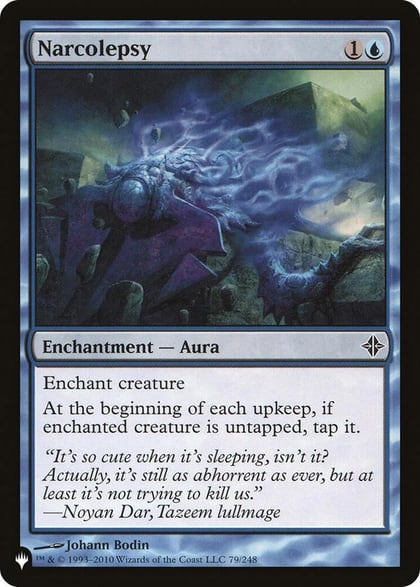 Narcolepsy, The List Reprints 79/248