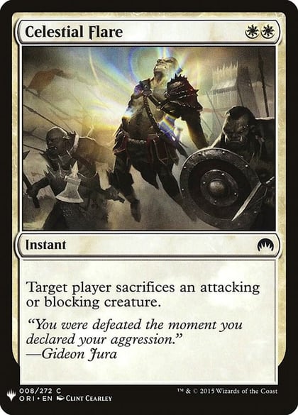 Celestial Flare, The List Reprints 8