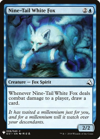 Nine-Tail White Fox, The List Reprints 8
