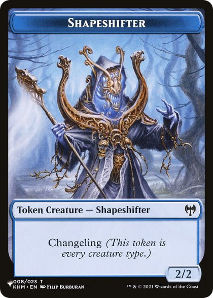 Shapeshifter // Rat Double-Sided Token, The List Reprints 8 // 3