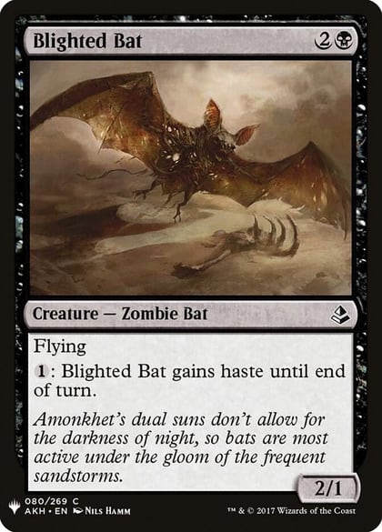 Blighted Bat, The List Reprints 80
