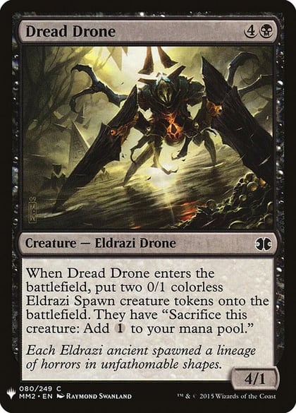 Dread Drone, The List Reprints 80