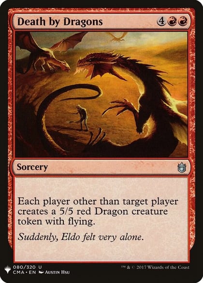 Death by Dragons, The List Reprints 80