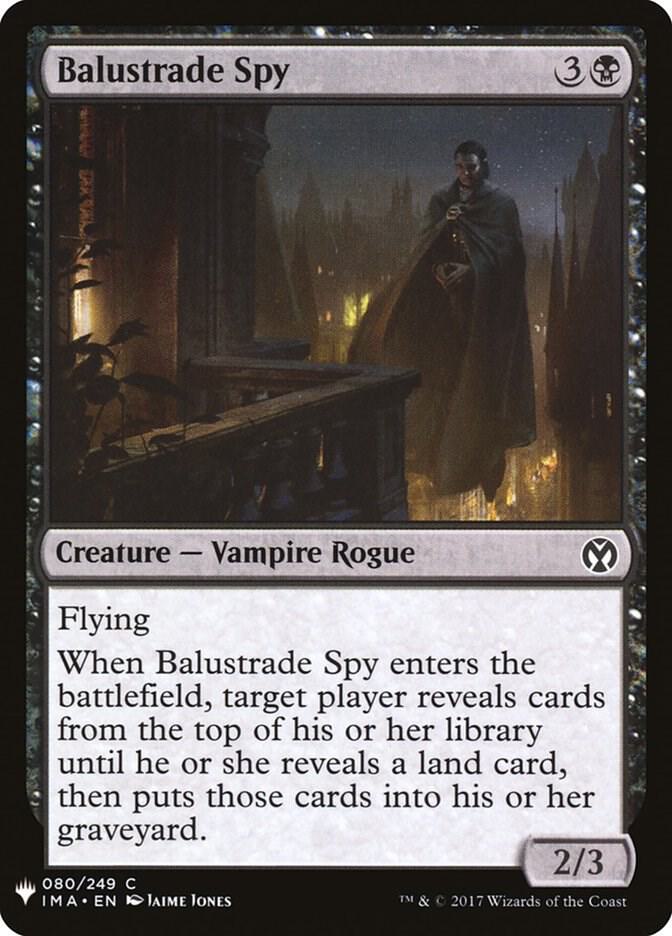 Balustrade Spy, The List Reprints 80