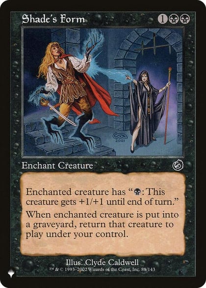 Shade's Form, The List Reprints 81/143