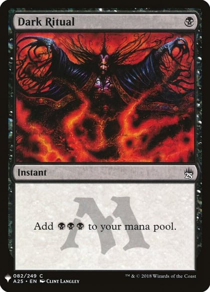 Dark Ritual (A25), The List Reprints 82