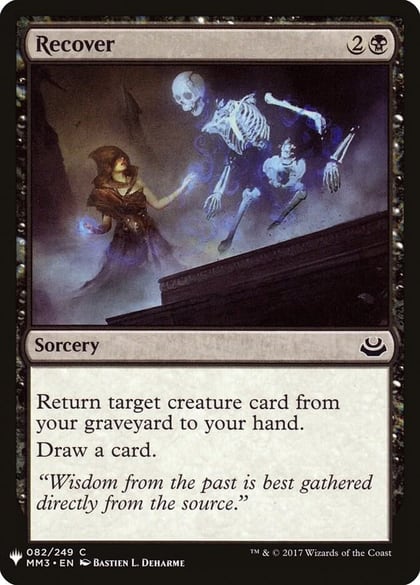 Recover, The List Reprints 82