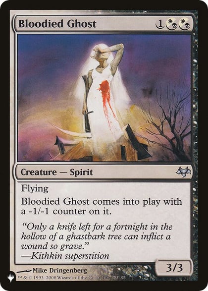 Bloodied Ghost, The List Reprints 83/180