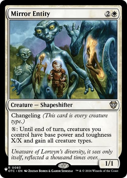 Mirror Entity (OTC), The List Reprints 83