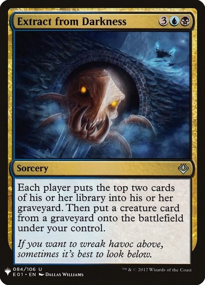 Extract from Darkness, The List Reprints 84